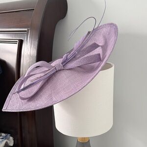 Kentucky Derby Lavender Fascinator Hat